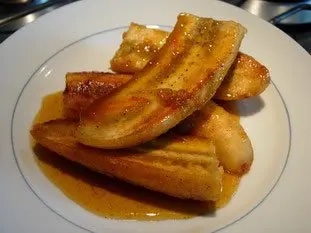 Banane flambée 